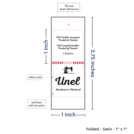 PPLR_HIDDEN_PRODUCT Print Your Logo/Image on Satin Tags (1" wide - Satin)