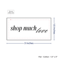 PPLR_HIDDEN_PRODUCT Print your Logo or Image on FLAT Cotton Tags