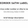 PPLR_HIDDEN_PRODUCT Reorder Previous Label Design - SATIN