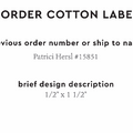 PPLR_HIDDEN_PRODUCT Reorder Previous Label Design - COTTON