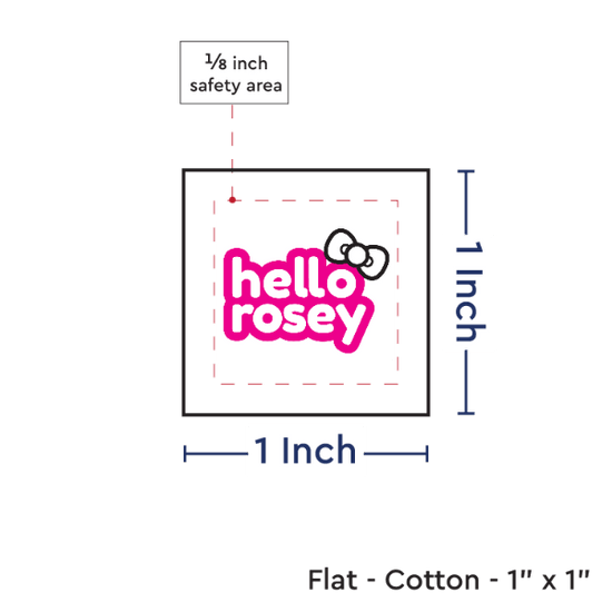 PPLR_HIDDEN_PRODUCT Print your Logo or Image on FLAT Cotton Tags