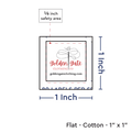 PPLR_HIDDEN_PRODUCT Print your Logo or Image on FLAT Cotton Tags