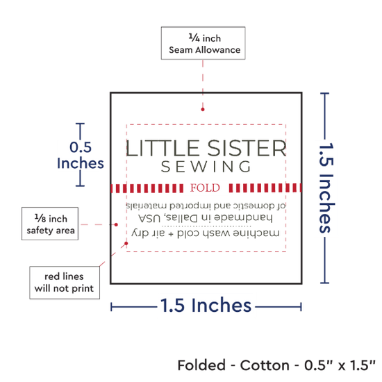 PPLR_HIDDEN_PRODUCT Print Your Logo or Image on FOLDED Cotton Tags