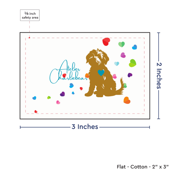 PPLR_HIDDEN_PRODUCT Print your Logo or Image on FLAT Cotton Tags