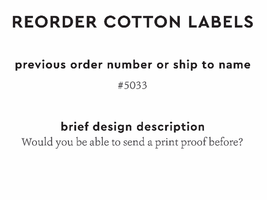 PPLR_HIDDEN_PRODUCT Reorder Previous Label Design - COTTON