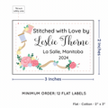 PPLR_HIDDEN_PRODUCT Thread and Flowers (2"x3" Cotton - 12 labels/set)