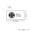 PPLR_HIDDEN_PRODUCT Print your Logo or Image on FLAT Cotton Tags
