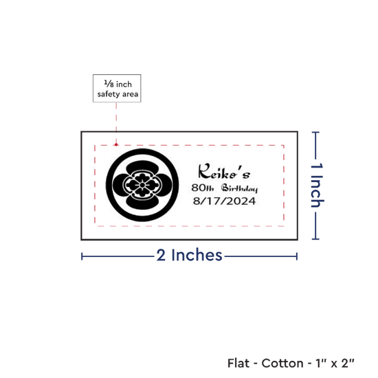 PPLR_HIDDEN_PRODUCT Print your Logo or Image on FLAT Cotton Tags