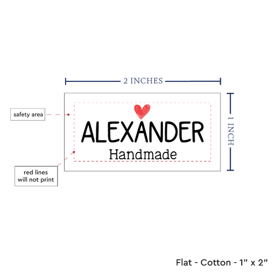 PPLR_HIDDEN_PRODUCT Simple Heart (2"x1"-Cotton)