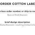 PPLR_HIDDEN_PRODUCT Reorder Previous Label Design - COTTON