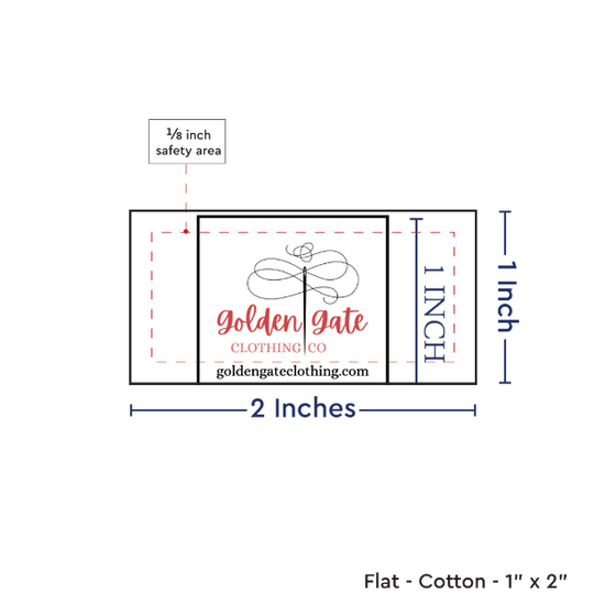 PPLR_HIDDEN_PRODUCT Print your Logo or Image on FLAT Cotton Tags