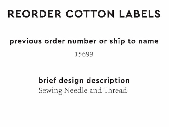 PPLR_HIDDEN_PRODUCT Reorder Previous Label Design - COTTON