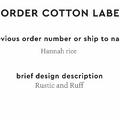 PPLR_HIDDEN_PRODUCT Reorder Previous Label Design - COTTON