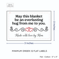 PPLR_HIDDEN_PRODUCT Double Heart Quote (2"x3" Cotton - 12 labels/set)