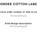 PPLR_HIDDEN_PRODUCT Reorder Previous Label Design - COTTON