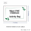 PPLR_HIDDEN_PRODUCT Leaf Quote (2"x3" Cotton - 12 labels/set)