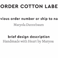 PPLR_HIDDEN_PRODUCT Reorder Previous Label Design - COTTON