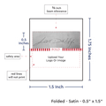 PPLR_HIDDEN_PRODUCT Print your logo/Image on Satin Tags (1.5" wide - Satin)