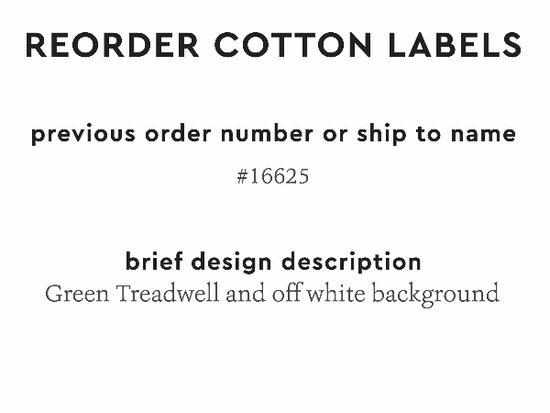 PPLR_HIDDEN_PRODUCT Reorder Previous Label Design - COTTON
