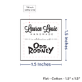 PPLR_HIDDEN_PRODUCT Print your Logo or Image on FLAT Cotton Tags