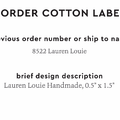 PPLR_HIDDEN_PRODUCT Reorder Previous Label Design - COTTON