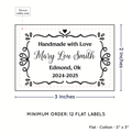PPLR_HIDDEN_PRODUCT Swirl Accent Border (2"x3" Cotton - 12 labels/set)