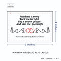 PPLR_HIDDEN_PRODUCT Double Heart Quote (2"x3" Cotton - 12 labels/set)