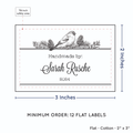 PPLR_HIDDEN_PRODUCT Winter Bird (2"x3" Cotton - 12 labels/set)