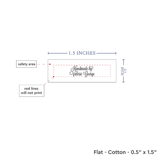 PPLR_HIDDEN_PRODUCT Two Line Tiny Labels (0.5"x1.5"-Cotton)