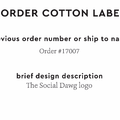 PPLR_HIDDEN_PRODUCT Reorder Previous Label Design - COTTON