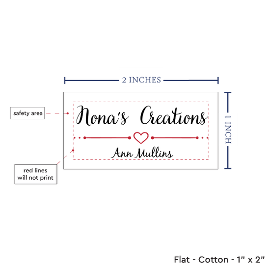 PPLR_HIDDEN_PRODUCT Modern Heart (2"x1"-Cotton)