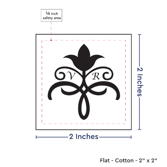 PPLR_HIDDEN_PRODUCT Print your Logo or Image on FLAT Cotton Tags