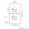 PPLR_HIDDEN_PRODUCT Print your logo/Image on Satin Tags (1.5" wide - Satin)