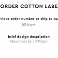 PPLR_HIDDEN_PRODUCT Reorder Previous Label Design - COTTON