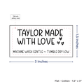 PPLR_HIDDEN_PRODUCT Print your Logo or Image on FLAT Cotton Tags