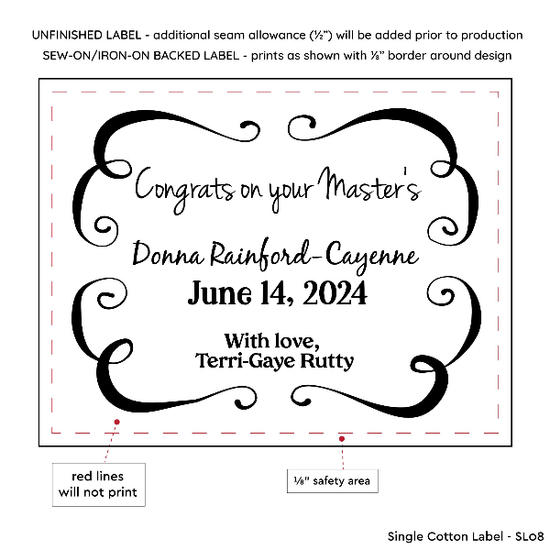 PPLR_HIDDEN_PRODUCT Swirl Frame Single Label