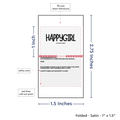 PPLR_HIDDEN_PRODUCT Print your logo/Image on Satin Tags (1.5" wide - Satin)