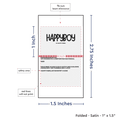 PPLR_HIDDEN_PRODUCT Print your logo/Image on Satin Tags (1.5" wide - Satin)