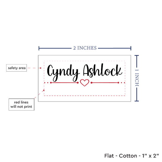 PPLR_HIDDEN_PRODUCT Modern Heart (2"x1"-Cotton)