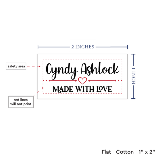 PPLR_HIDDEN_PRODUCT Modern Heart (2"x1"-Cotton)