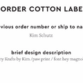 PPLR_HIDDEN_PRODUCT Reorder Previous Label Design - COTTON