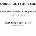 PPLR_HIDDEN_PRODUCT Reorder Previous Label Design - COTTON