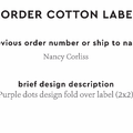 PPLR_HIDDEN_PRODUCT Reorder Previous Label Design - COTTON