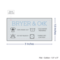 PPLR_HIDDEN_PRODUCT Print your Logo or Image on FLAT Cotton Tags