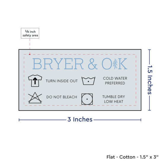 PPLR_HIDDEN_PRODUCT Print your Logo or Image on FLAT Cotton Tags