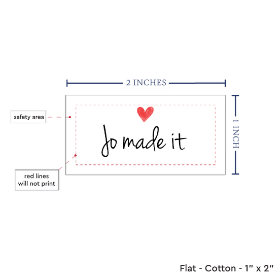 PPLR_HIDDEN_PRODUCT Simple Heart (2"x1"-Cotton)