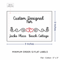 PPLR_HIDDEN_PRODUCT Double Heart Quote (2"x3" Cotton - 12 labels/set)