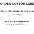 PPLR_HIDDEN_PRODUCT Reorder Previous Label Design - COTTON