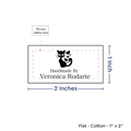 PPLR_HIDDEN_PRODUCT Print your Logo or Image on FLAT Cotton Tags