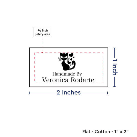 PPLR_HIDDEN_PRODUCT Print your Logo or Image on FLAT Cotton Tags